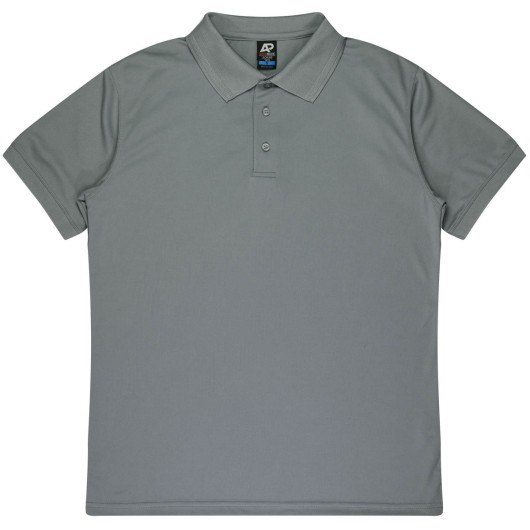Edgecliff Mens Polos Silver